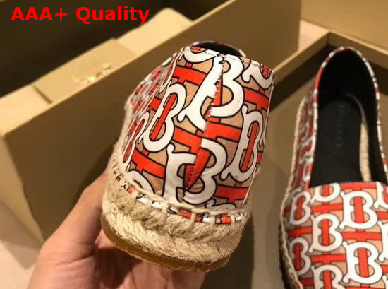 Burberry Graffiti Print Vintage Check Espadrilles Replica