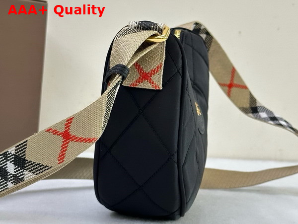 Burberry Horseshoe Crossbody Bag in Black Replica