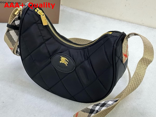Burberry Horseshoe Crossbody Bag in Black Replica