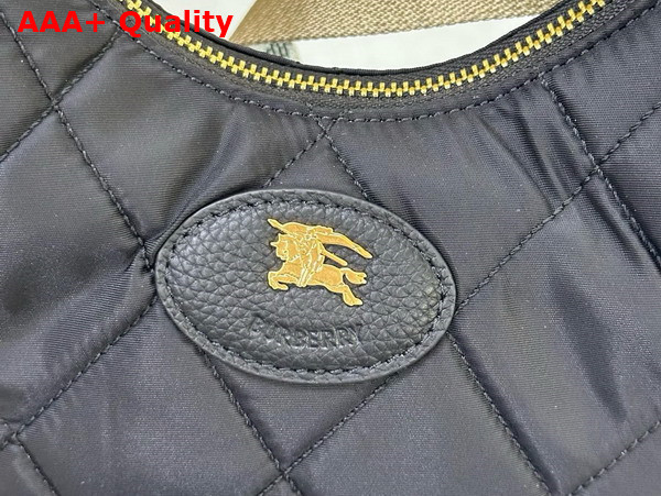 Burberry Horseshoe Crossbody Bag in Black Replica