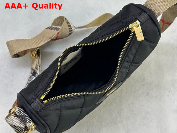 Burberry Horseshoe Crossbody Bag in Black Replica