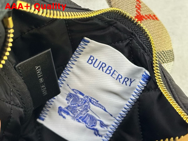 Burberry Horseshoe Crossbody Bag in Black Replica