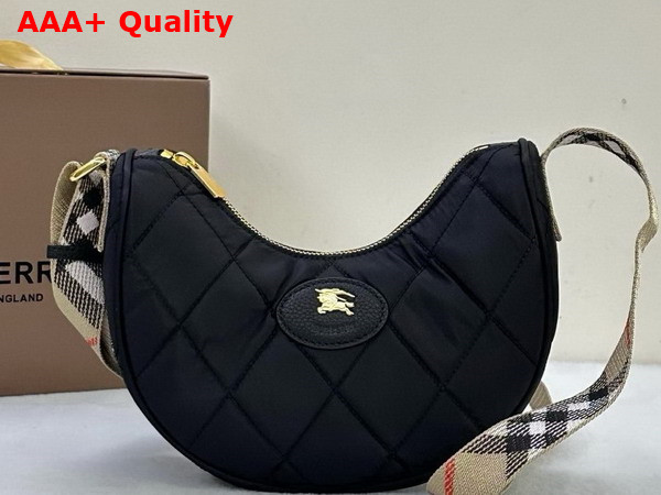 Burberry Horseshoe Crossbody Bag in Black Replica