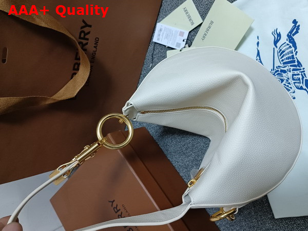 Burberry Knight Arc Bag in Soap Grainy Calf Leather Replica
