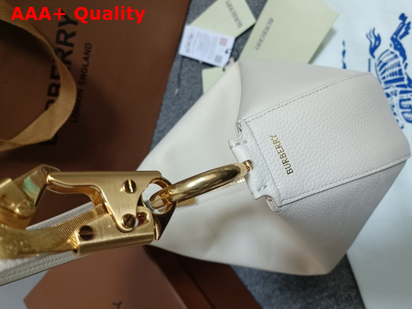 Burberry Knight Arc Bag in Soap Grainy Calf Leather Replica