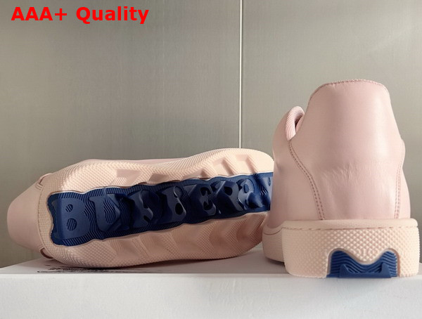 Burberry Leather Box Sneakers in Baby Neon Replica