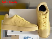Burberry Leather Box Sneakers in Daffodil Replica