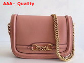 Burberry Leather Link Bag in Peach Calf Leather Replica
