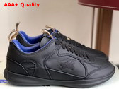 Burberry Leather Matrix Sneakers in Black Replica
