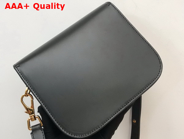 Burberry Leather Small Elizabeth Bag in Black Replica