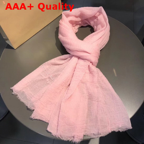 Burberry Long Cashmere Scarf in Pink Replica