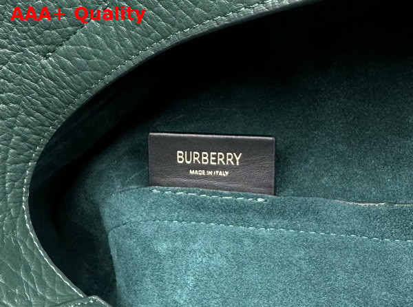 Burberry Medium Chess Shoulder Bag in Vine Full Grain Calf Leather Replica