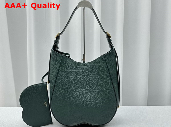 Burberry Medium Chess Shoulder Bag in Vine Full Grain Calf Leather Replica