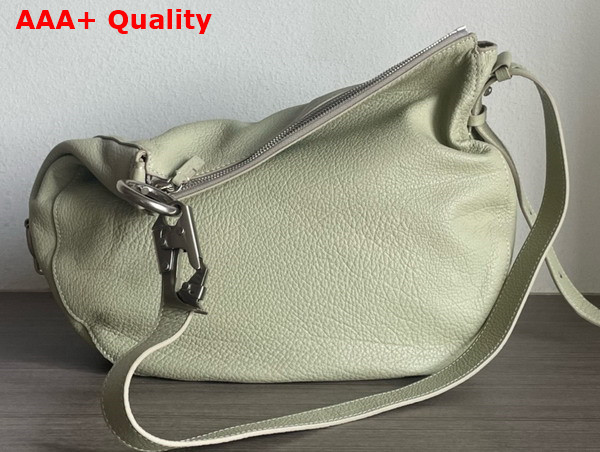Burberry Medium Knight Bag in Hunter Grainy Calf Leather Replica