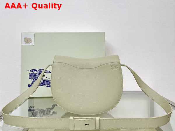 Burberry Medium Rocking Horse Bag in Hunter Grainy Leather Replica