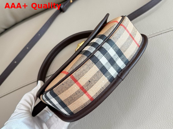 Burberry Mini Highlands Bag in Sand Replica