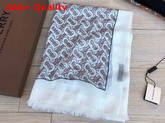 Burberry Monogram Cashmere Scarf Pink Replica