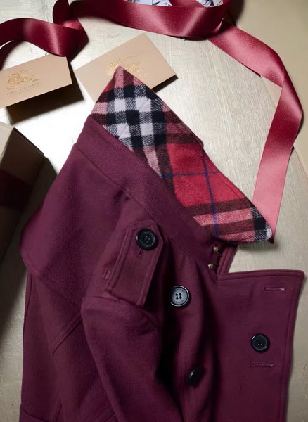 Burberry Sandringham Fit Cashmere Trench Coat Brodeaux for Sale