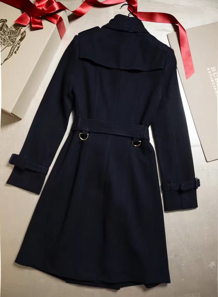 Burberry Sandringham Fit Cashmere Trench Coat in Black for Sale