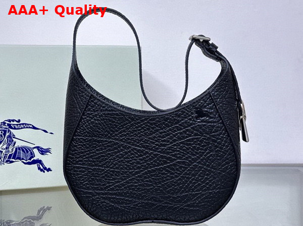 Burberry Small Chess Shoulder Bag in Black Full Grain Calf Leather Replica