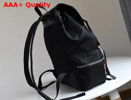 Burberry Small Crossbody Rucksack in Puffer Nylon Black Replica