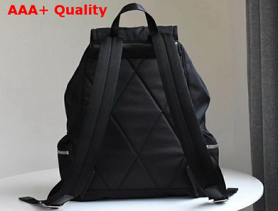 Burberry Small Crossbody Rucksack in Puffer Nylon Black Replica
