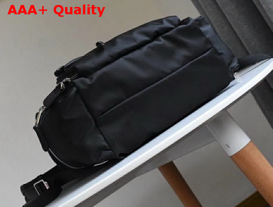 Burberry Small Crossbody Rucksack in Puffer Nylon Black Replica