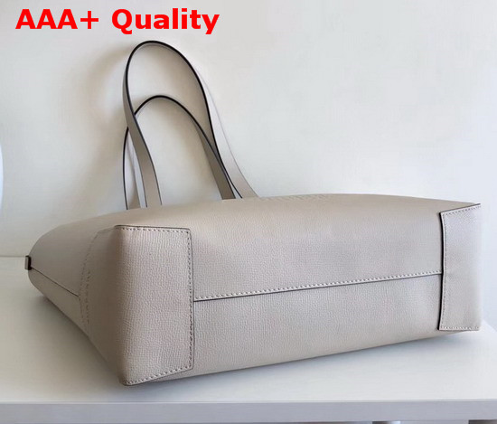 Burberry Small Embossed Crest Leather Tote in Beige Replica