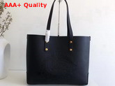 Burberry Small Embossed Crest Leather Tote in Black Replica