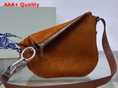 Burberry Small Knight Bag in Bruciato Suede Replica