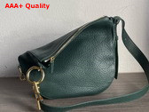 Burberry Small Knight Bag in Vine Grainy Calf Leather Replica