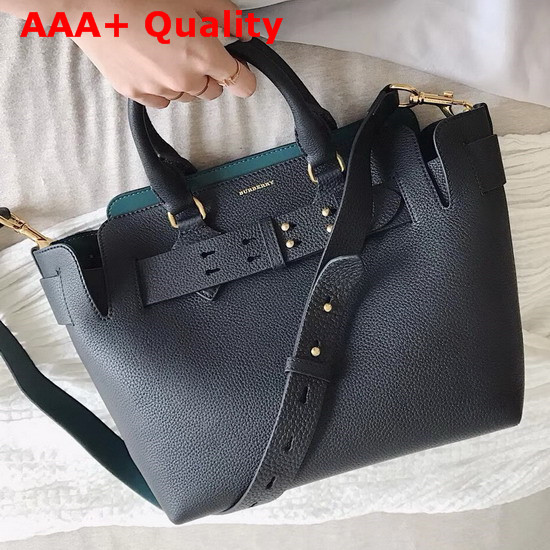 Burberry Small Leather Belt Bag in Black Replica
