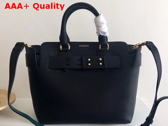 Burberry Small Leather Belt Bag in Black Replica