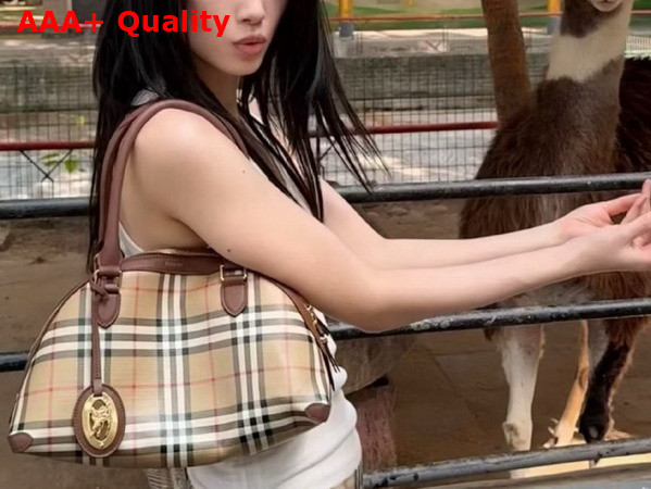 Burberry Small Primrose Bag in Archive Beige P81290651 Replica