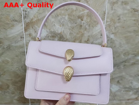 Alexander Wang X Bvlgari Belt Bag in Smooth Pink Calf Leather Replica