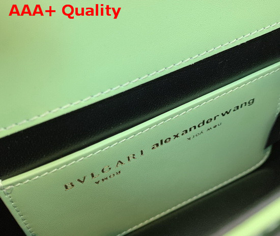 Alexander Wang x Bvlgari Belt Bag in Smooth Green Calf Leather Replica