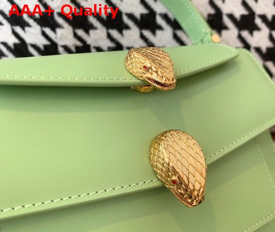 Alexander Wang x Bvlgari Belt Bag in Smooth Green Calf Leather Replica