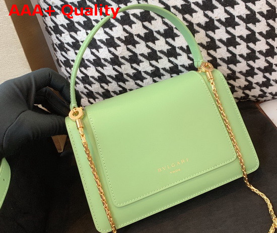 Alexander Wang x Bvlgari Belt Bag in Smooth Green Calf Leather Replica