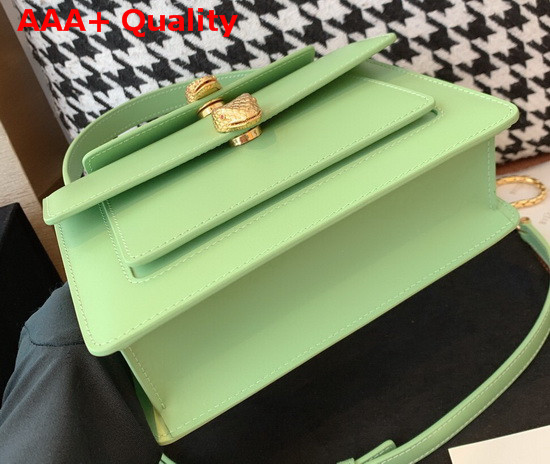 Alexander Wang x Bvlgari Belt Bag in Smooth Green Calf Leather Replica