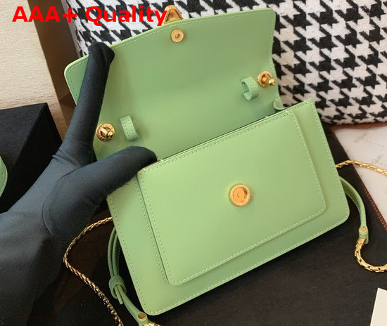 Alexander Wang x Bvlgari Belt Bag in Smooth Green Calf Leather Replica
