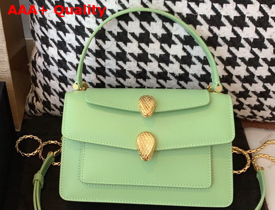 Alexander Wang x Bvlgari Belt Bag in Smooth Green Calf Leather Replica