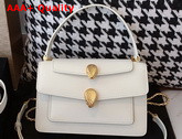 Alexander Wang x Bvlgari Belt Bag in Smooth White Calf Leather Replica