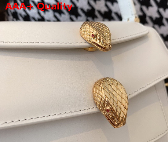 Alexander Wang x Bvlgari Belt Bag in Smooth White Calf Leather Replica