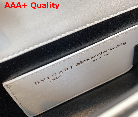 Alexander Wang x Bvlgari Belt Bag in Smooth White Calf Leather Replica