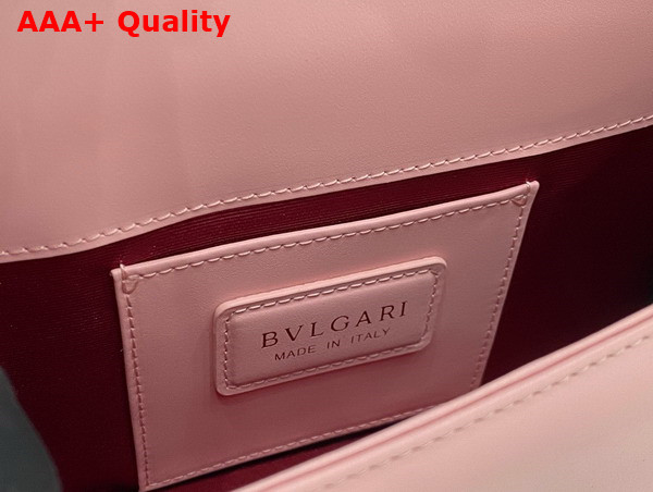 Bvlgari Serpenti Forever Crossbody Bag in Pink Calf Leather Replica