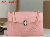 Bvlgari Serpenti Forever Medium Shoulder Bag in Pink Calf Leather Replica