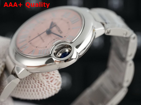 Cartier Ballon Bleu de Cartier Watch Mechanical Movement with Automatic Winding Steel and Pink Replica