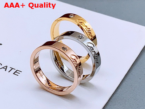 Cartier C De Cartier Wedding Band Pink Gold Diamond Replica