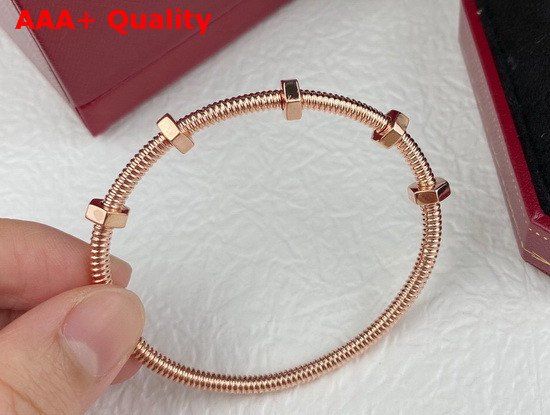 Cartier Ecrou De Cartier Bracelet Pink Gold Replica