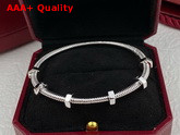 Cartier Ecrou De Cartier Bracelet White Gold Replica